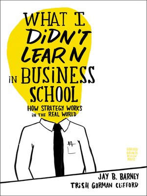 cover image of What I Didn't Learn in Business School